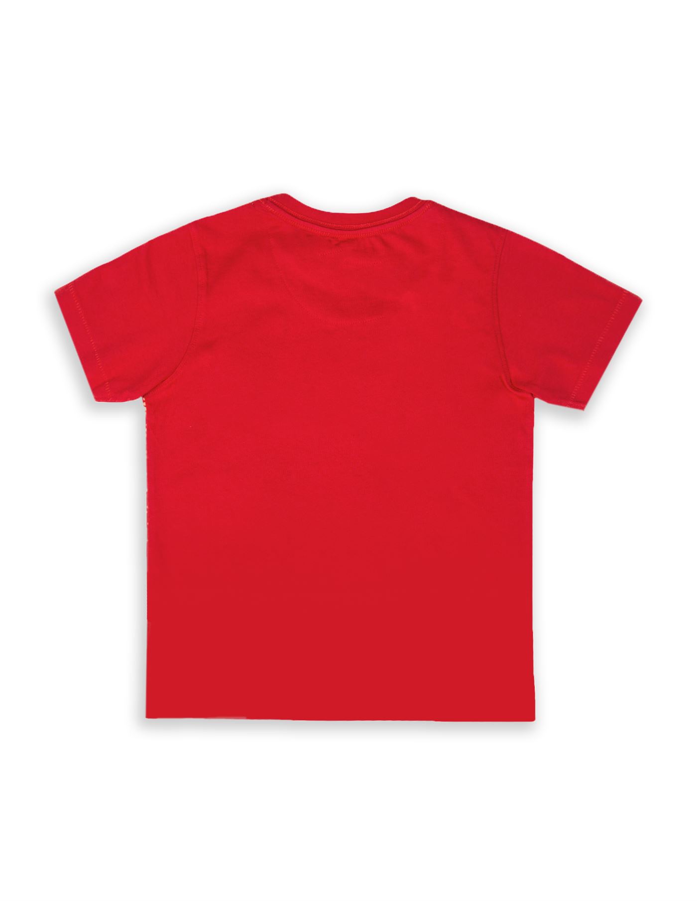 Flying Machine Boys Casual Wear Red T-Shirt